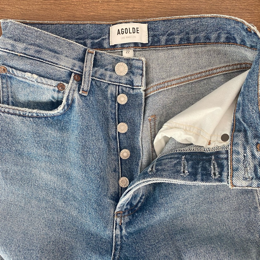 Agolde high waisted jeans
